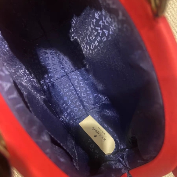 Crab rare Kate spade gold hardware crossbody chain purse bag splash crab cute - Picture 4 of 6